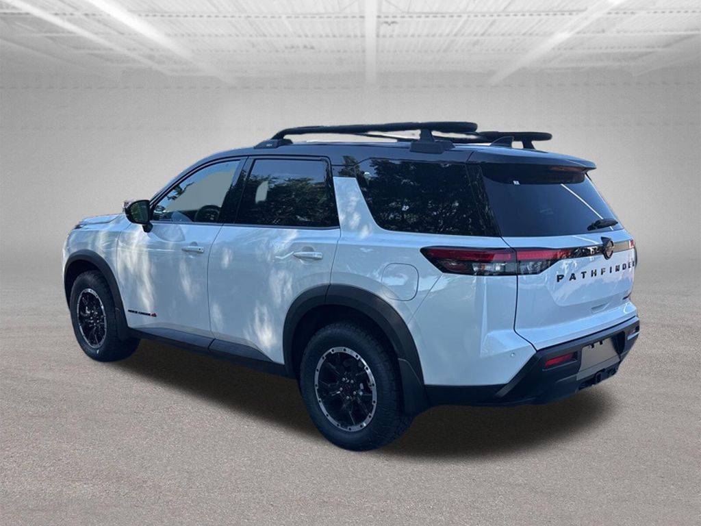 Everest White Pearl Tricoat/Super Black 2026 Nissan Pathfinder SUV / Crossover All-Wheel Drive 9-Speed Automatic