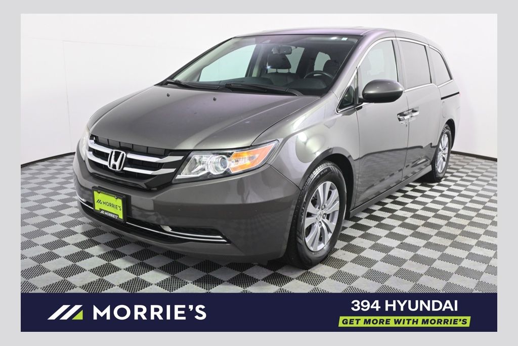 Gray (Modern Steel Metallic) 2015 Honda Odyssey Minivan Front-Wheel Drive 6-Speed Automatic