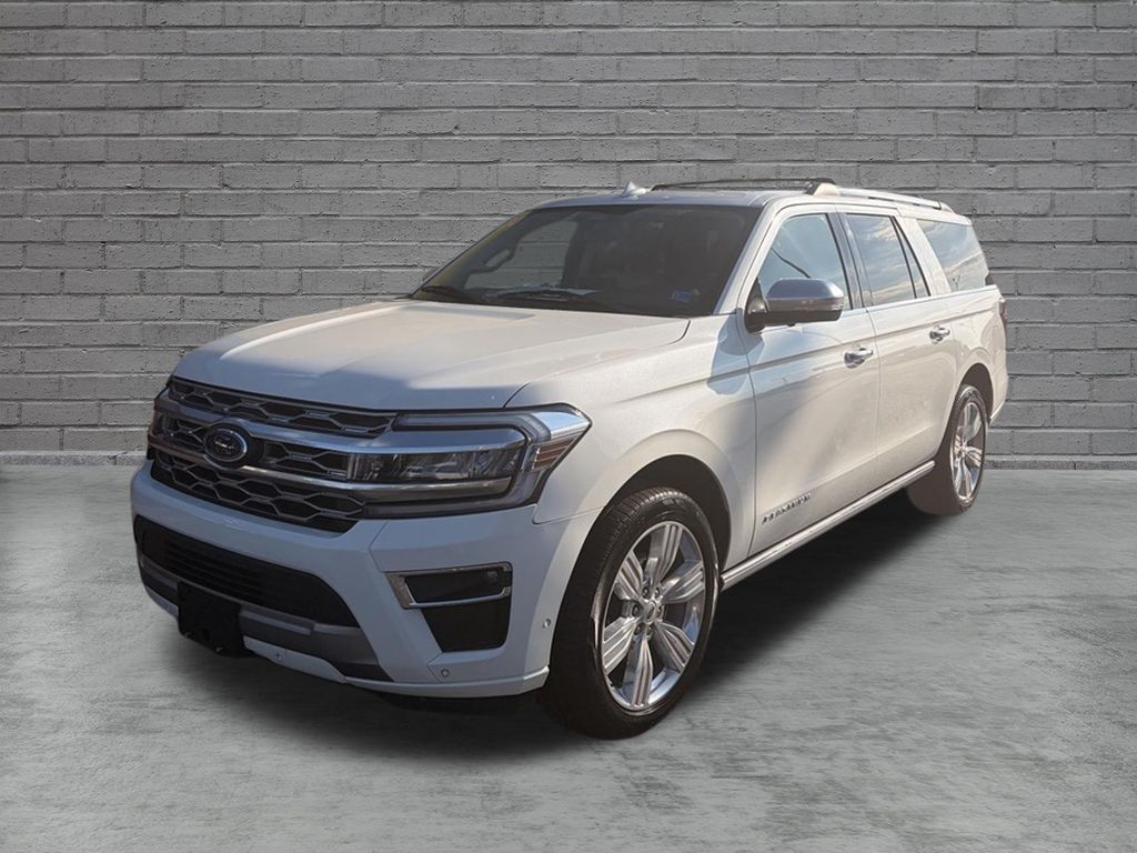 White Metallic 2024 Ford Expedition SUV / Crossover Four-Wheel Drive Automatic