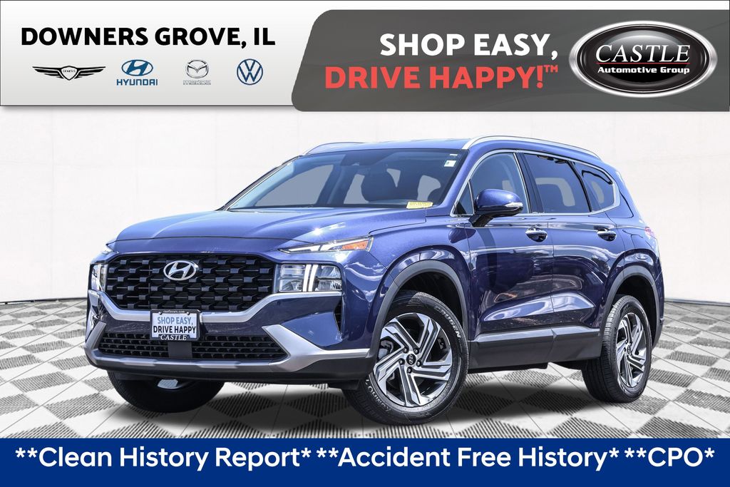 Blue (Stormy Sea) 2023 Hyundai Santa Fe SUV / Crossover All-Wheel Drive 8-Speed Automatic