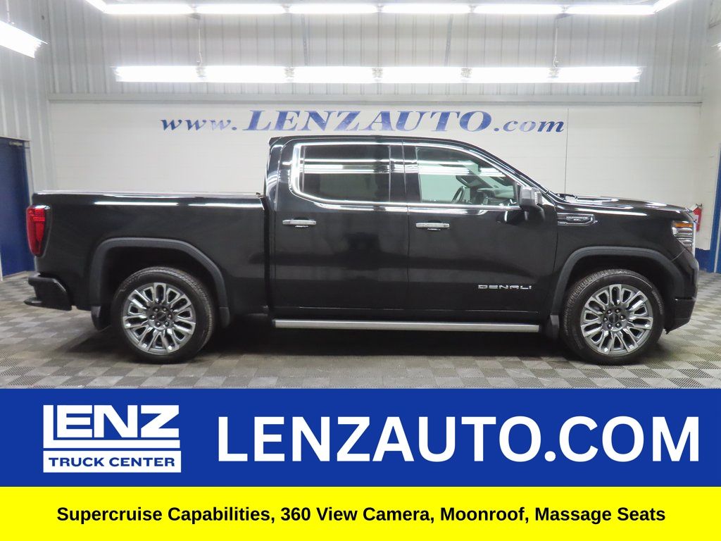 Onyx Black 2025 GMC Sierra 1500 Pickup Truck Four-Wheel Drive Automatic