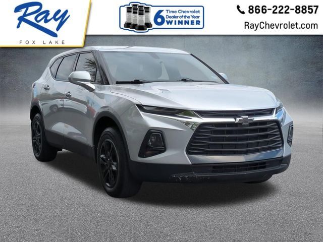 Silver Ice Metallic 2019 Chevrolet Blazer 1LT FWD SUV / Crossover Front-Wheel Drive 9-Speed Automatic