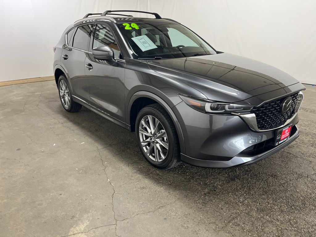 Machine Gray 2024 Mazda CX-5 SUV / Crossover All-Wheel Drive 6-Speed Automatic