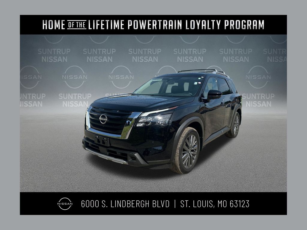 Super Black 2025 Nissan Pathfinder SUV / Crossover Front-Wheel Drive 9-Speed Automatic