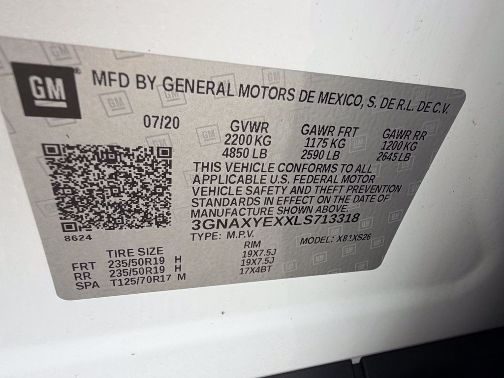 used 2020 Chevrolet Equinox car, priced at $23,991