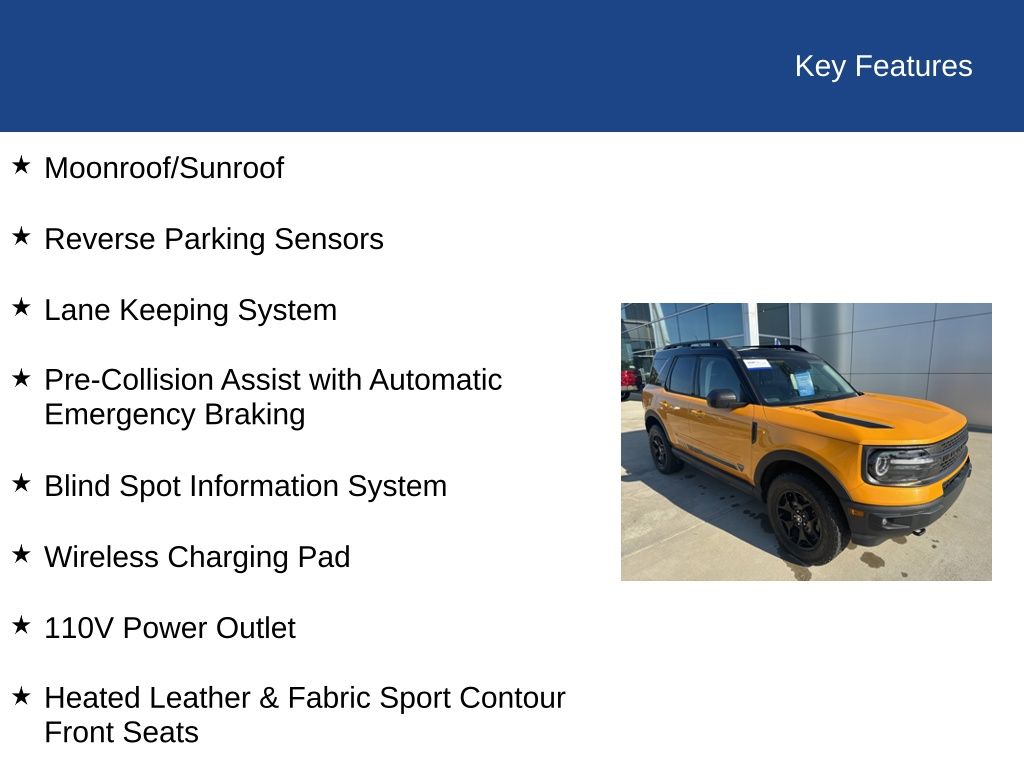 2021 Ford Bronco Sport First Edition