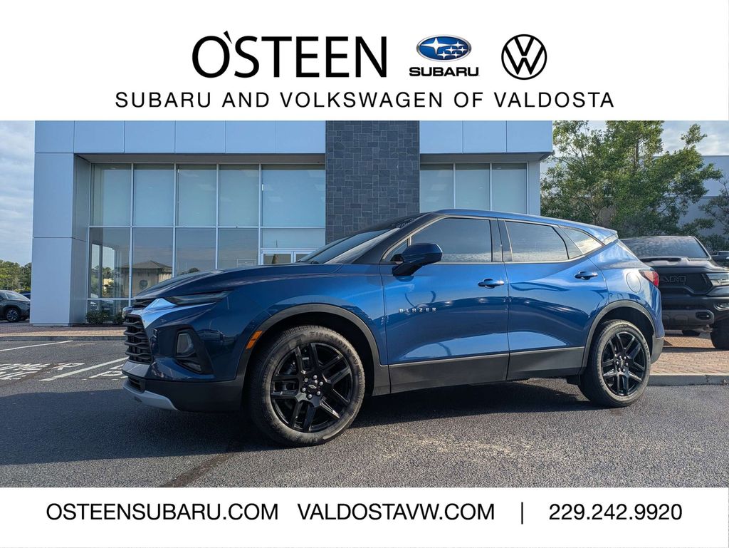 Blue Glow Metallic 2022 Chevrolet Blazer 2LT FWD SUV / Crossover Front-Wheel Drive 9-Speed Automatic Overdrive