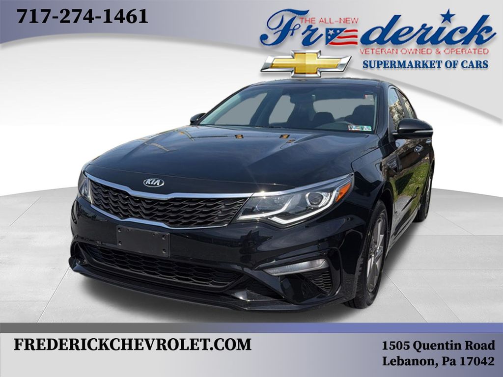Ebony Black 2020 Kia Optima LX FWD Sedan Front-Wheel Drive 6-Speed Automatic