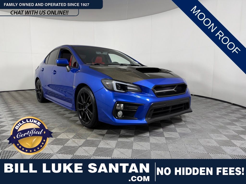 WR Blue Pearl 2021 Subaru WRX Premium AWD Sedan All-Wheel Drive 6-Speed Manual