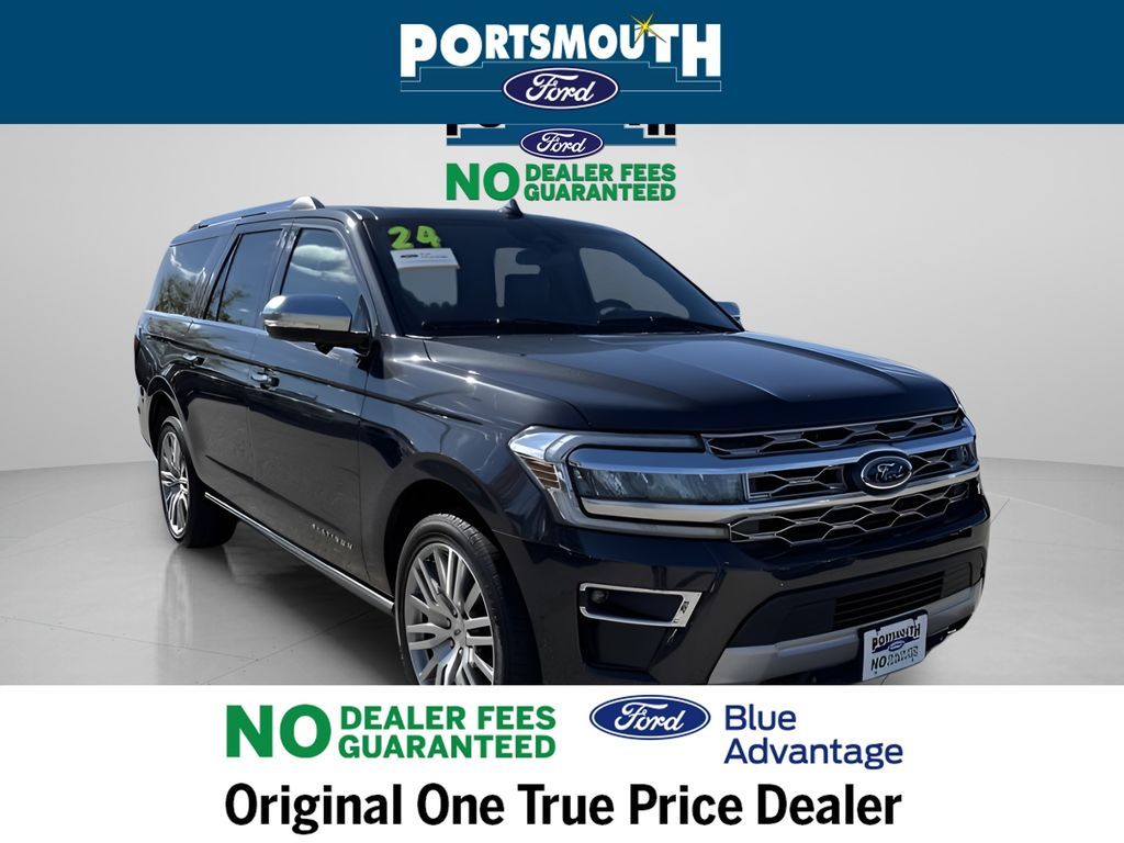 Dark Matter Gray Metallic 2024 Ford Expedition MAX Platinum 4WD SUV / Crossover Four-Wheel Drive Automatic