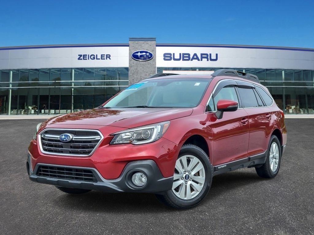 2018 Subaru Outback Rojo (Crimson Red Pearl) Vagón Tracción en las cuatro ruedas Transmisión variable continua