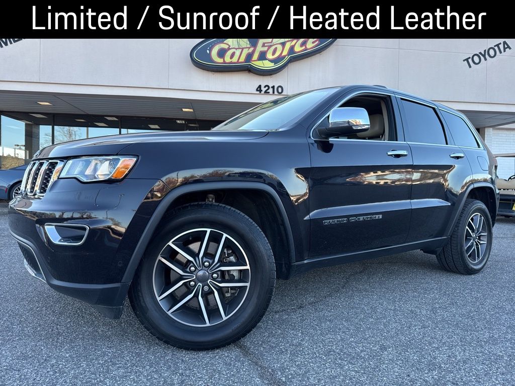 Red (Sangria Metallic Clearcoat) 2021 Jeep Grand Cherokee Limited 4WD SUV / Crossover Four-Wheel Drive 8-Speed Automatic