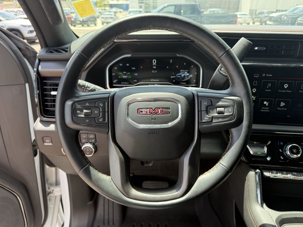 2024 GMC Sierra 2500HD AT4 White at Central Houston Nissan