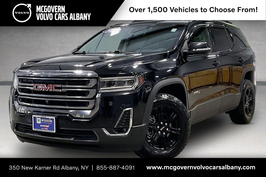 Black (Ebony Twilight Metallic) 2022 GMC Acadia SUV / Crossover Four-Wheel Drive 9-Speed Automatic