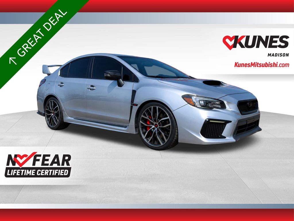 Ice Silver Metallic 2020 Subaru WRX STI AWD Sedan All-Wheel Drive 6-Speed Manual