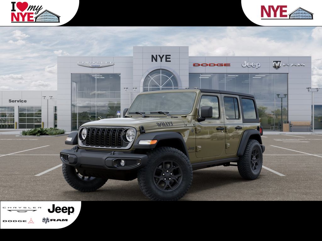41 2026 Jeep Wrangler Willys 4-Door 4WD SUV / Crossover Four-Wheel Drive 8-Speed Automatic
