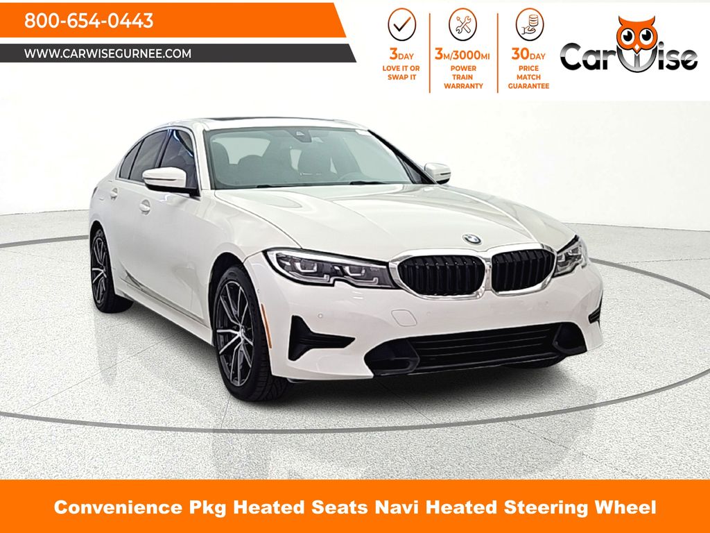 Alpine White 2021 BMW 3 Series 330i xDrive AWD Sedan All-Wheel Drive 8-Speed Automatic