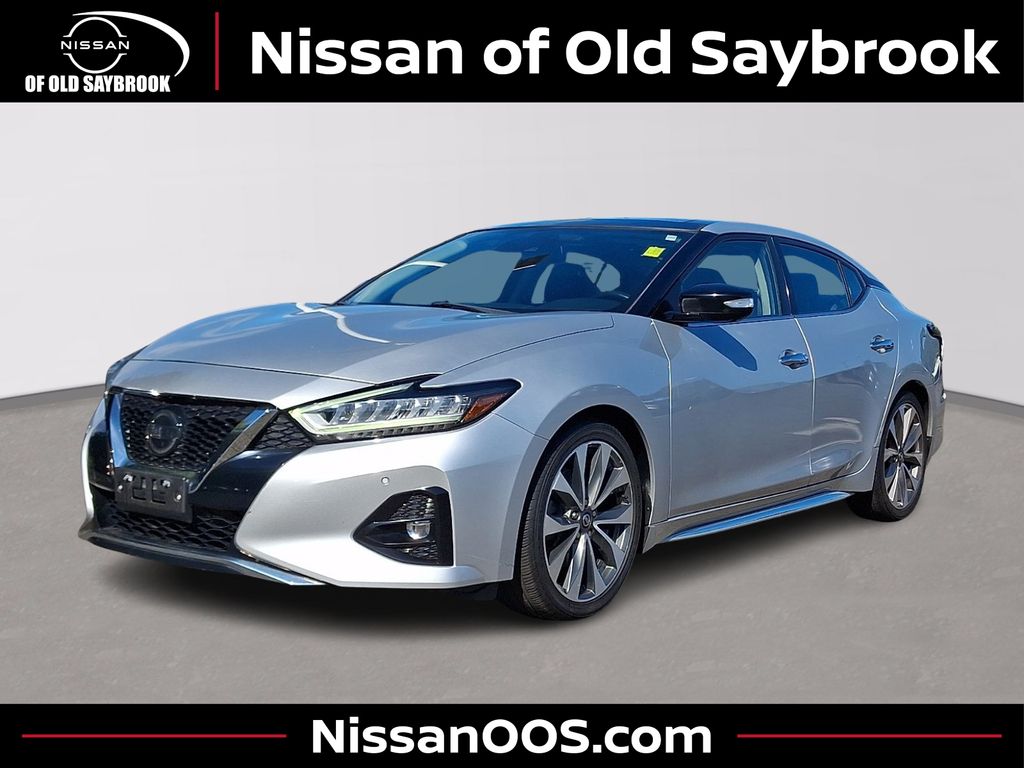 Brilliant Silver Metallic 2020 Nissan Maxima Sedan Front-Wheel Drive Continuously Variable Transmission