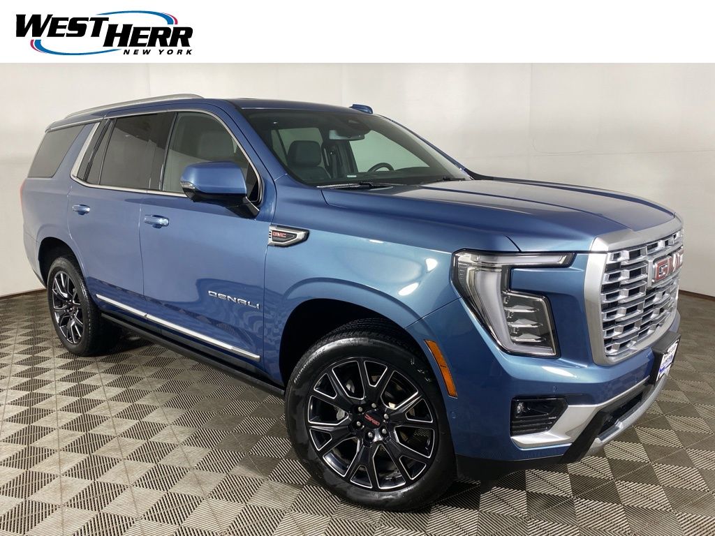 DUB CITY GMC YUKON メタリックブルー Pre-Owned 2025 GMC Yukon Denali 4D Sport Utility in #TRS260704A