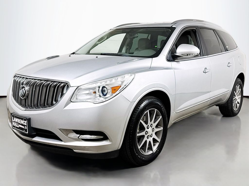 Quicksilver Metallic 2017 Buick Enclave Leather FWD SUV / Crossover Front-Wheel Drive 6-Speed Automatic Overdrive