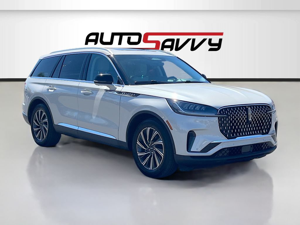 Pearl Metallic 2025 Lincoln Aviator SUV / Crossover Rear-Wheel Drive Automatic