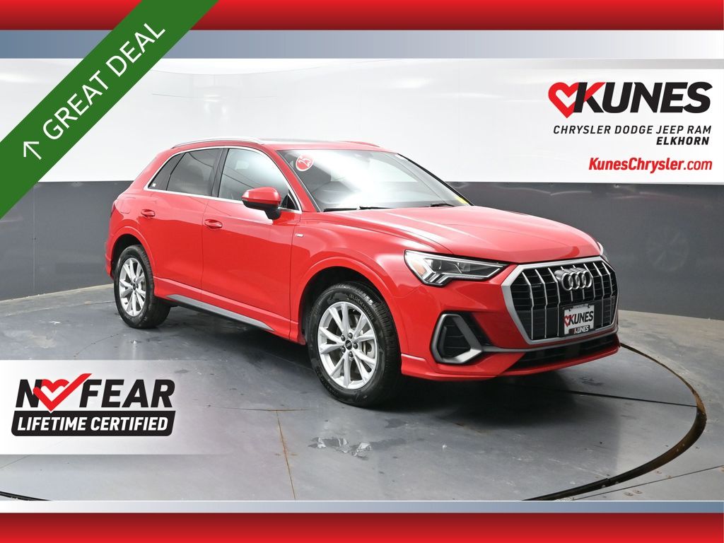 Red 2025 Audi Q3 SUV / Crossover All-Wheel Drive 8-Speed Automatic