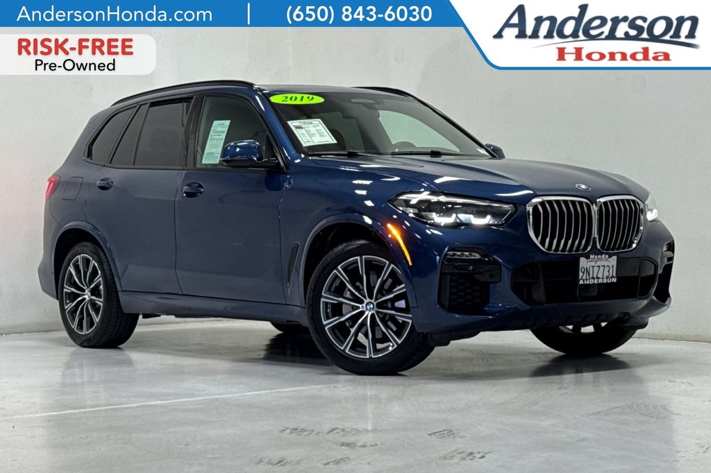 Phytonic Blue Metallic 2019 BMW X5 SUV / Crossover All-Wheel Drive 8-Speed Automatic