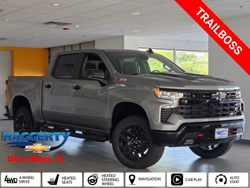 Sterling Gray Metallic 2026 Chevrolet Silverado 1500 Pickup Truck Four-Wheel Drive Automatic