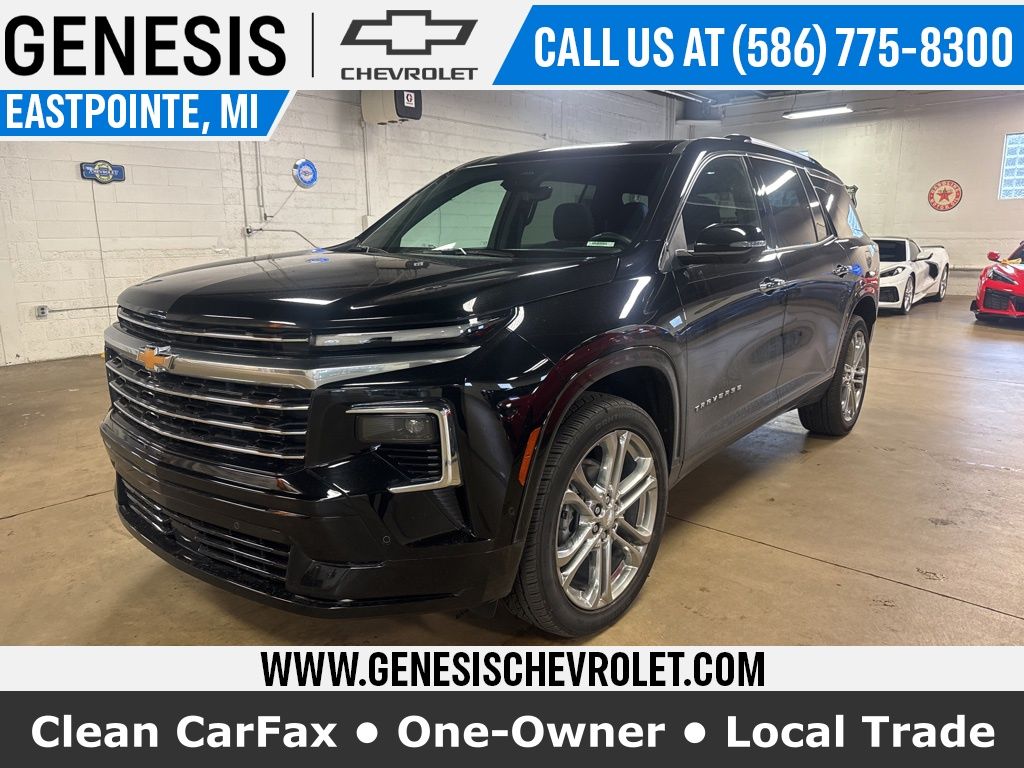 Mosaic Black Metallic 2026 Chevrolet Traverse High Country 4WD SUV / Crossover Four-Wheel Drive 8-Speed Automatic