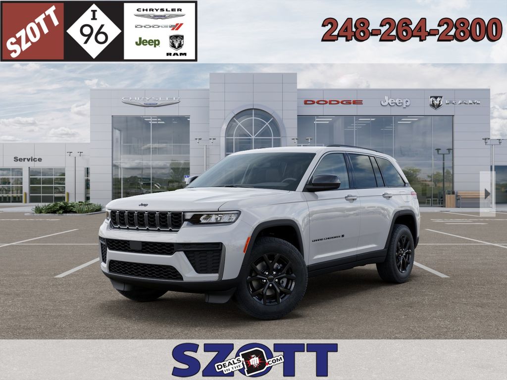 Bright White Clearcoat 2026 Jeep Grand Cherokee SUV / Crossover Four-Wheel Drive 8-Speed Automatic