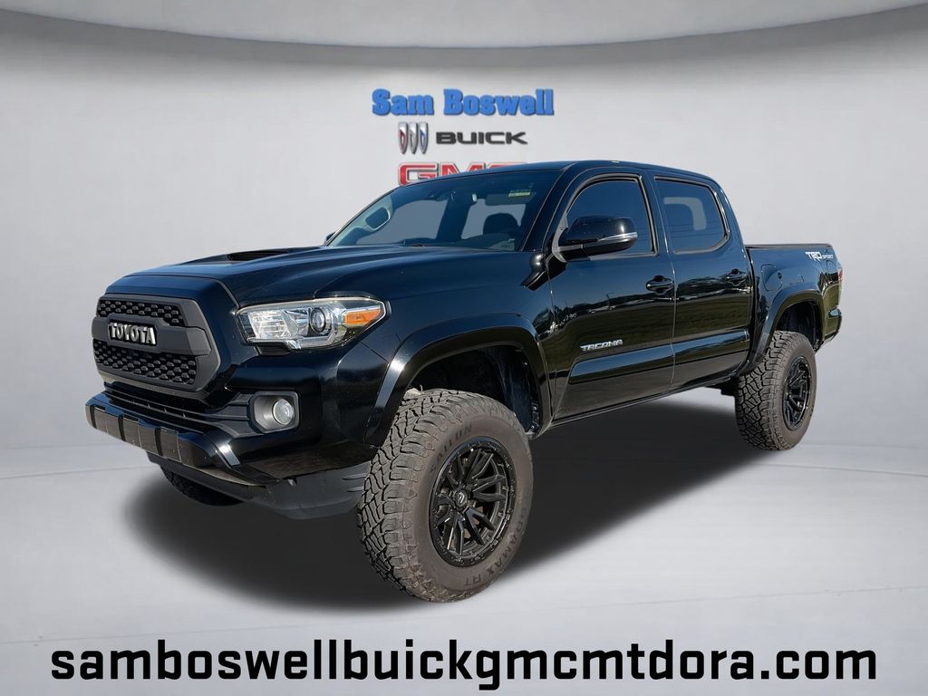 Midnight Black Metallic 2020 Toyota Tacoma TRD Sport Double Cab RWD Pickup Truck 4X2 6-Speed Automatic