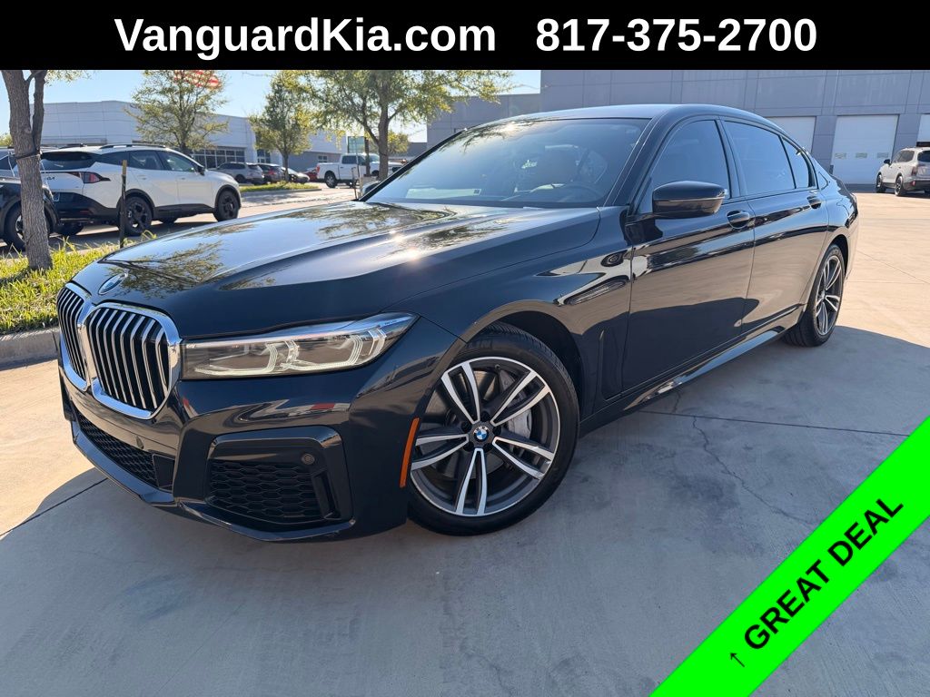 Carbon Black Metallic 2022 BMW 7 Series 750i xDrive AWD Sedan All-Wheel Drive Automatic