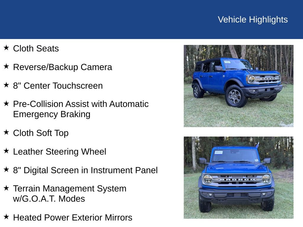 2023 Ford Bronco Big Bend