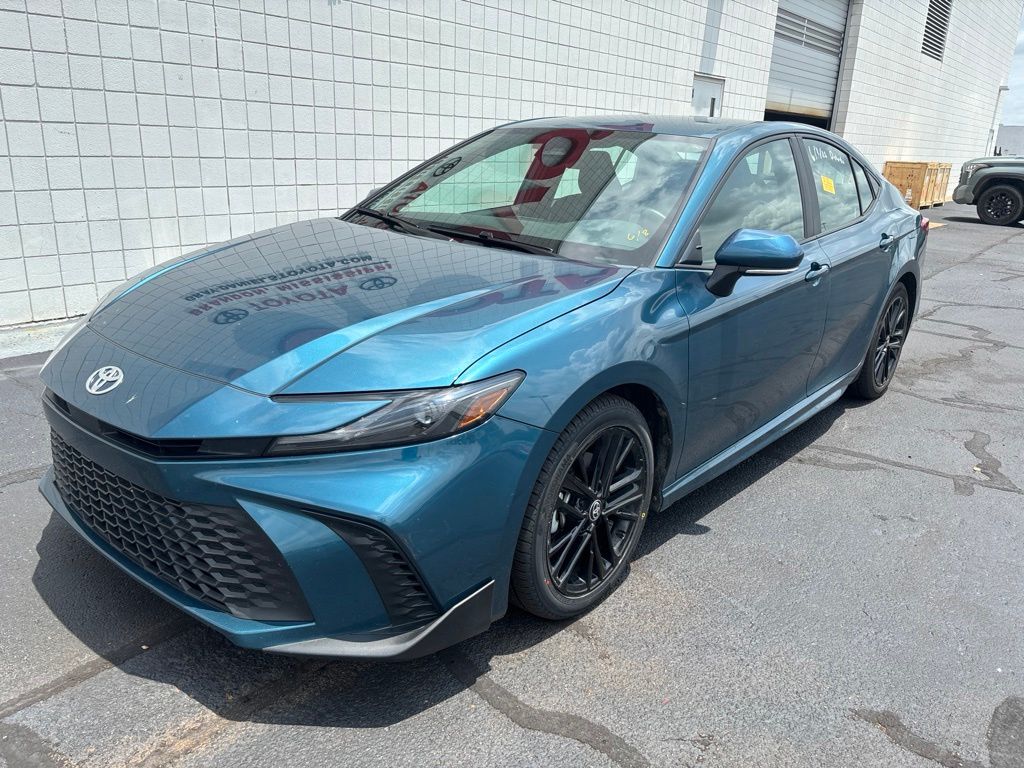 Ocean 2025 Toyota Camry Sedan Front-Wheel Drive Continuously Variable Transmission