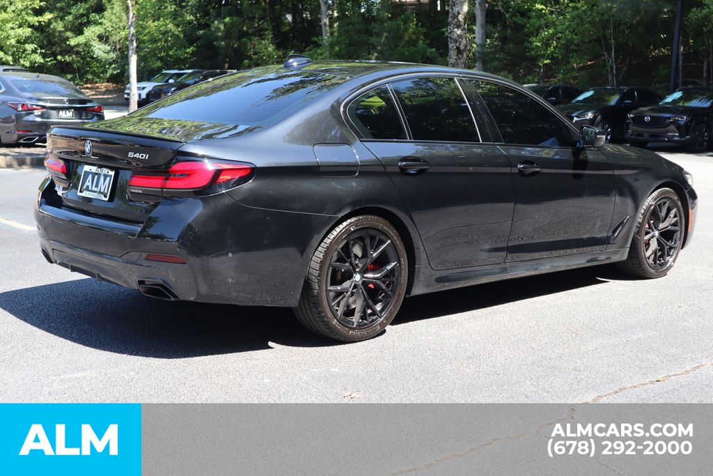 Used 2023 Black BMW 540i image 6