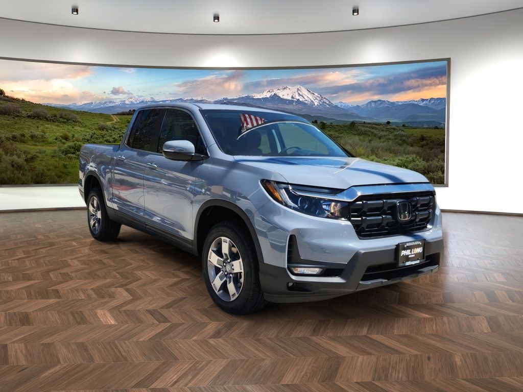 Gray 2026 Honda Ridgeline Pickup Truck All-Wheel Drive 9-Speed Automatic