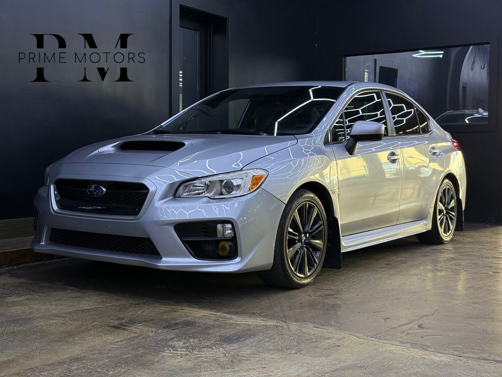 Ice Silver Metallic 2015 Subaru WRX Sedan  6-Speed Manual