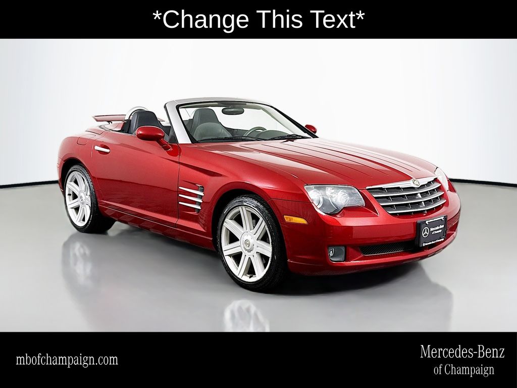 2005 Chrysler Crossfire Limited Roadster RWD