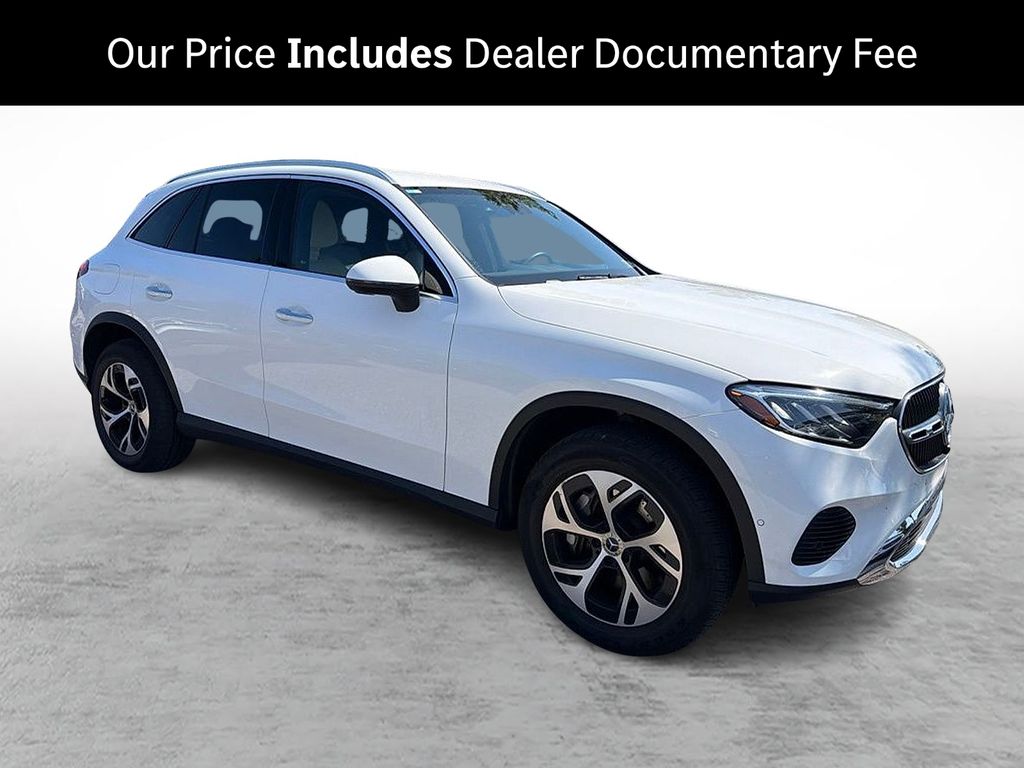 White 2025 Mercedes-Benz GLC SUV / Crossover All-Wheel Drive 9-Speed Automatic