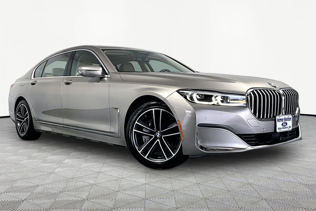 Cashmere Silver Metallic 2022 BMW 7 Series 750i xDrive AWD Sedan All-Wheel Drive 8-Speed Automatic