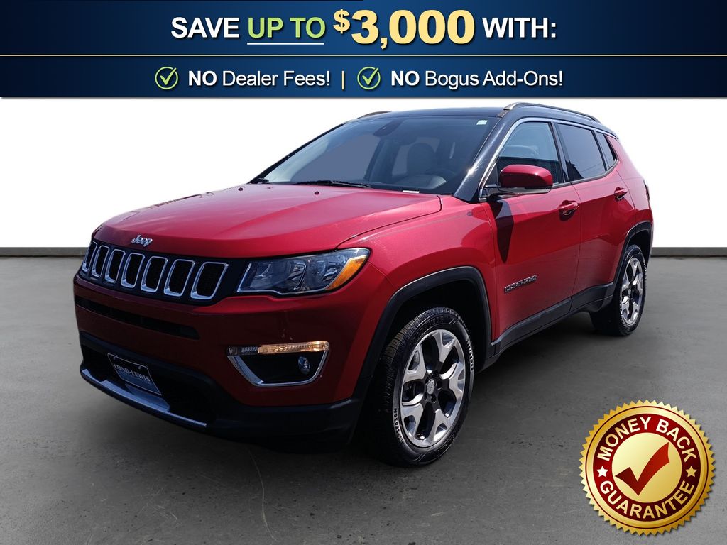 Redline Pearlcoat 2018 Jeep Compass SUV / Crossover Four-Wheel Drive 9-Speed Automatic