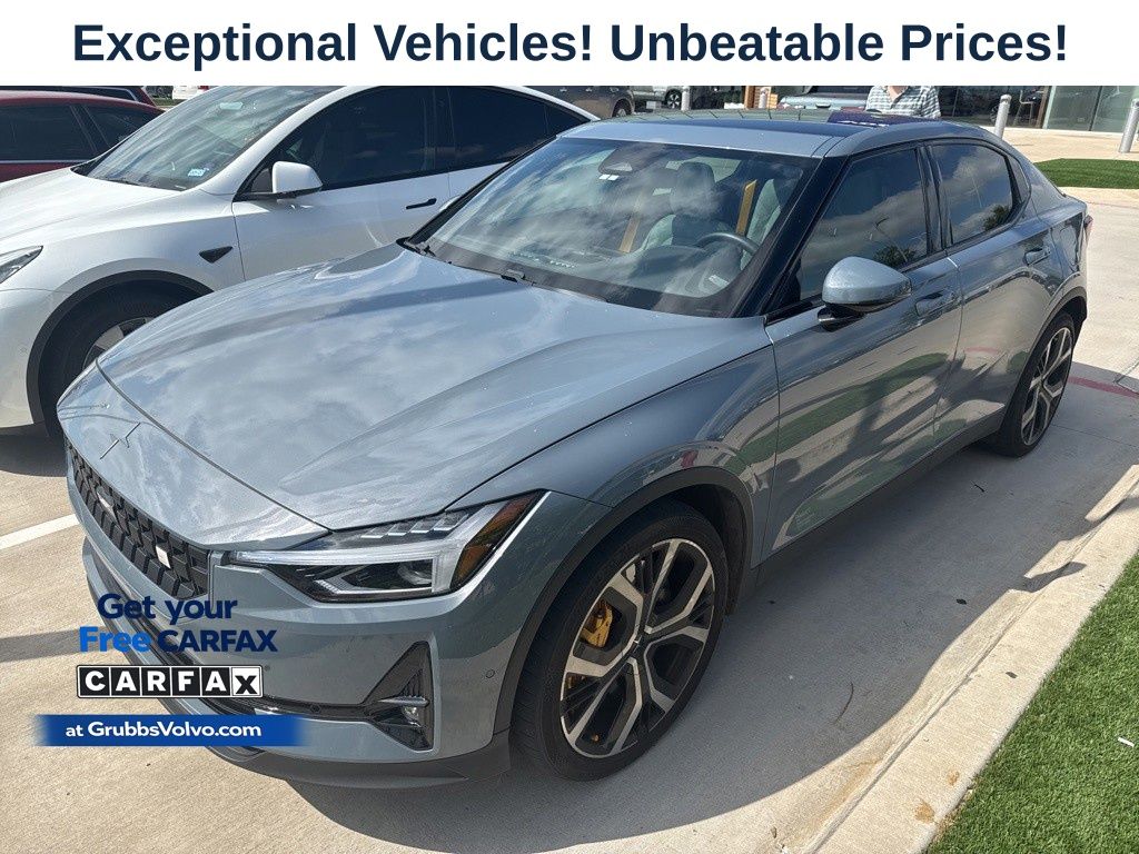 Thunder Metallic 2023 Polestar 2 Long Range Dual Motor AWD Sedan All-Wheel Drive 1-Speed Automatic