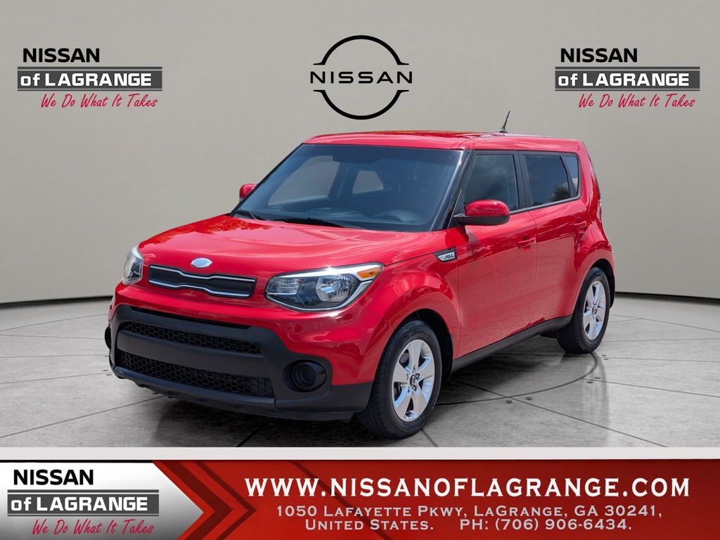 Inferno Red 2019 Kia Soul Wagon Front-Wheel Drive 6-Speed Automatic