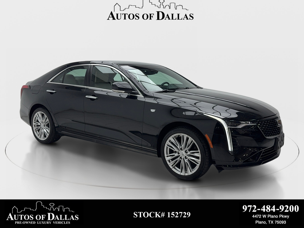 Black 2020 Cadillac CT4 Sedan All-Wheel Drive 8-Speed Automatic