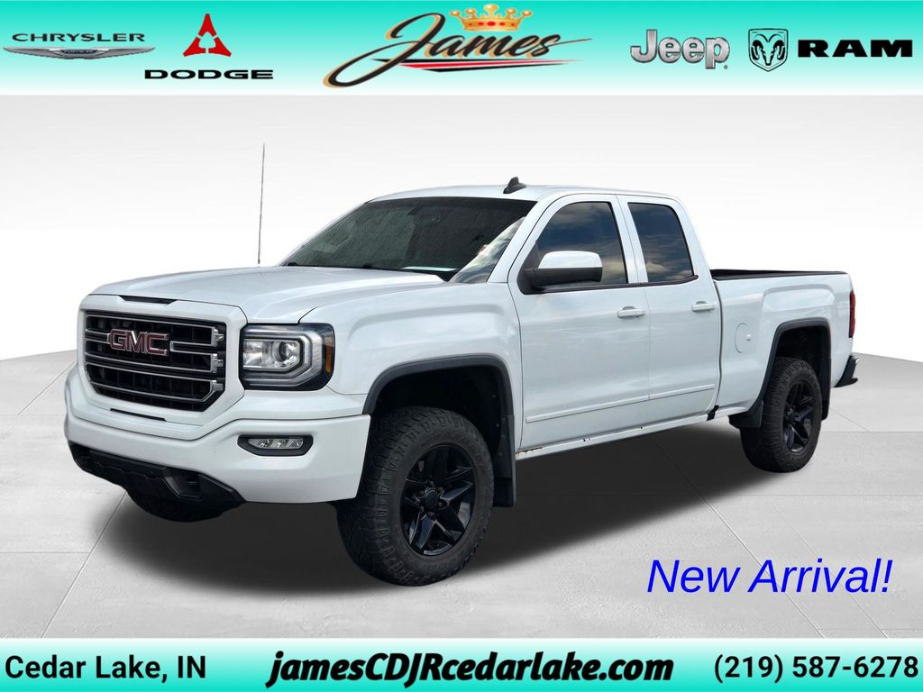 White 2016 GMC Sierra 1500 Pickup Truck Four-Wheel Drive 6-Speed Automatic Overdrive