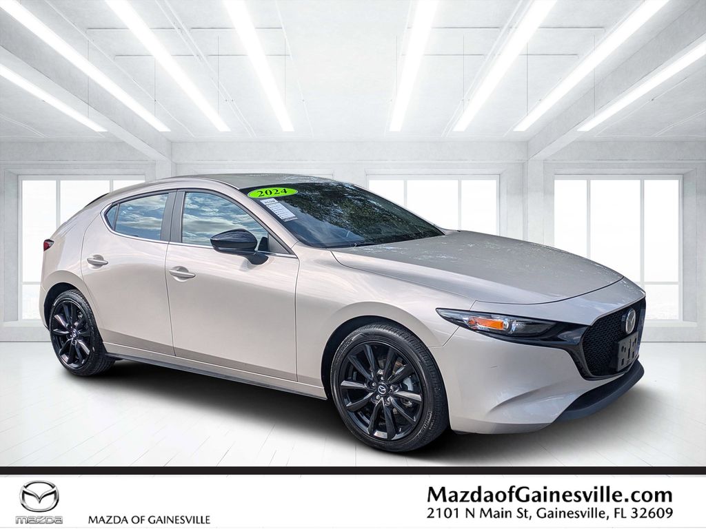Quartz Metallic 2024 Mazda MAZDA3 2.5 S Select Sport Hatchback FWD Hatchback Front-Wheel Drive 6-Speed Automatic
