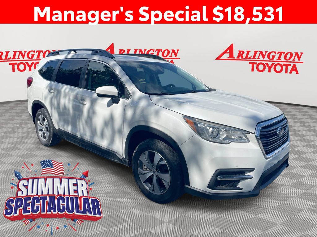 Crystal White Pearl 2022 Subaru Ascent SUV / Crossover All-Wheel Drive Continuously Variable Transmission