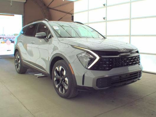 Wolf Gray 2023 Kia Sportage X-Line AWD SUV / Crossover All-Wheel Drive 8-Speed Automatic