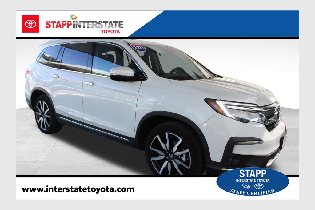 Platinum White Pearl 2022 Honda Pilot SUV / Crossover All-Wheel Drive 9-Speed Automatic