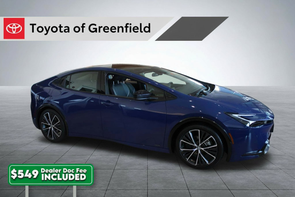 Reservoir Blue 2025 Toyota Prius XLE AWD Hatchback All-Wheel Drive Continuously Variable Transmission